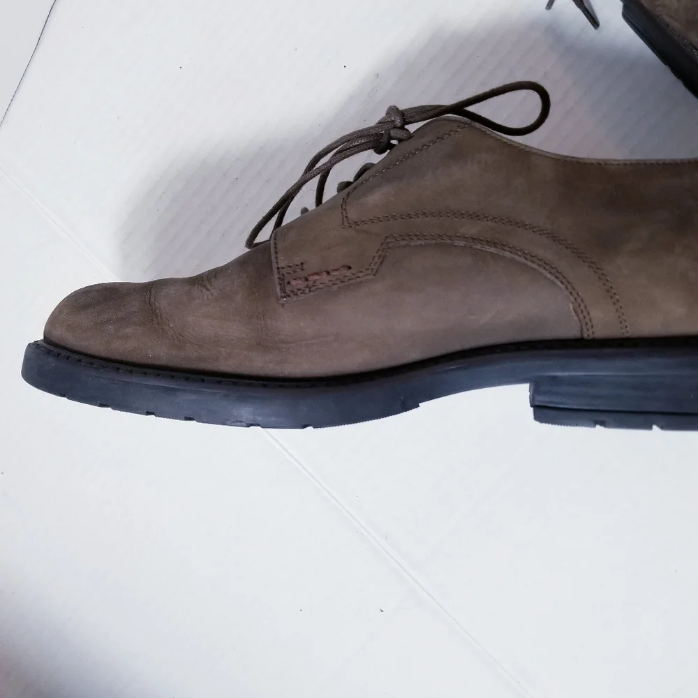 NUNN BUSH BROWN LEATHER UPPER MEN'S DRESS SHOE SIZE 10